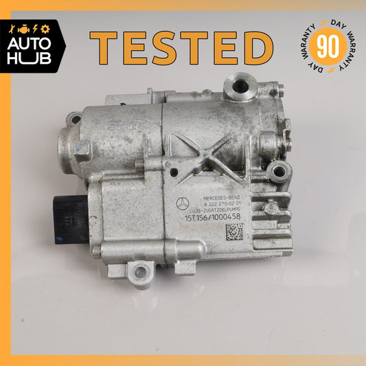 14-18 Mercedes W205 C300 S550 S600 C350 Transmission Auxiliary AUX Oil Pump OEM - photo 1
