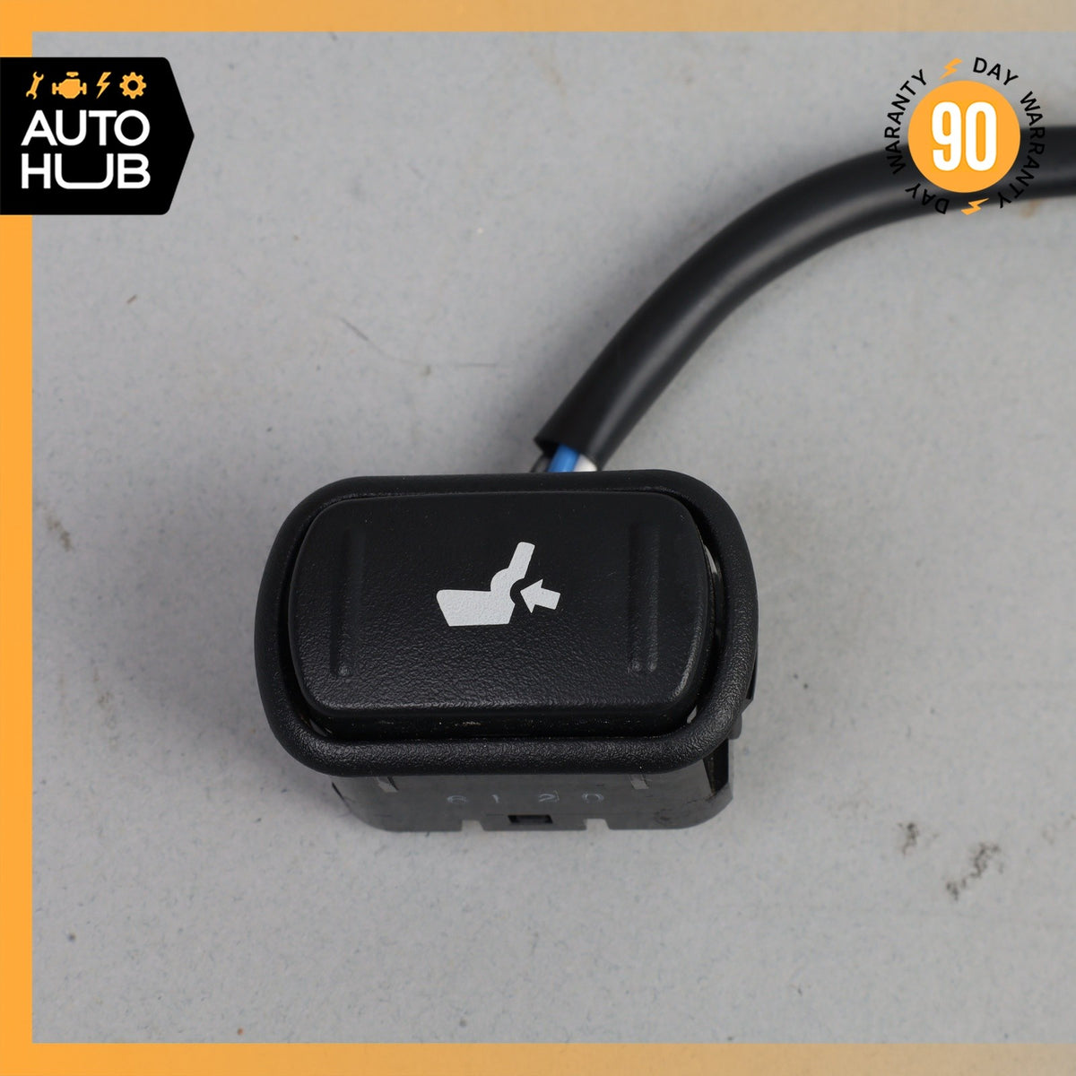 17-22 Infiniti Q60 Front Left Driver Side Seat Lumbar Control Switch OEM 71k - photo 3