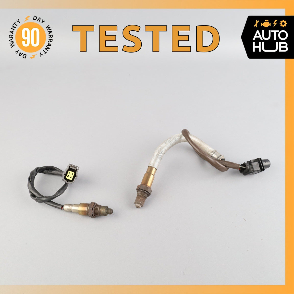 15-20 Mercedes W213 E300 GLC300 SLK300 Oxygen O2 Sensor Lambda Set of 2 OEM - photo 1