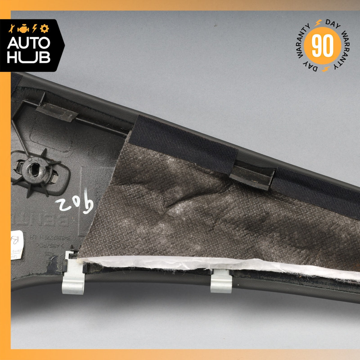 03-10 Bentley Continental GT Coupe Rear Left Side Quarter Upper C Pillar OEM - photo 12