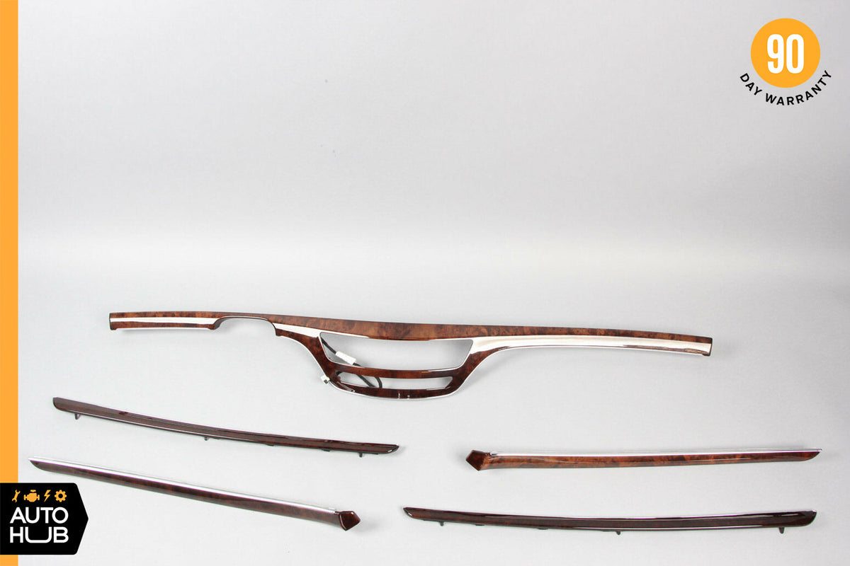 07-09 Mercedes W221 S450 S550 Center Dashboard and Door Panel Trim Set OEM - photo 1