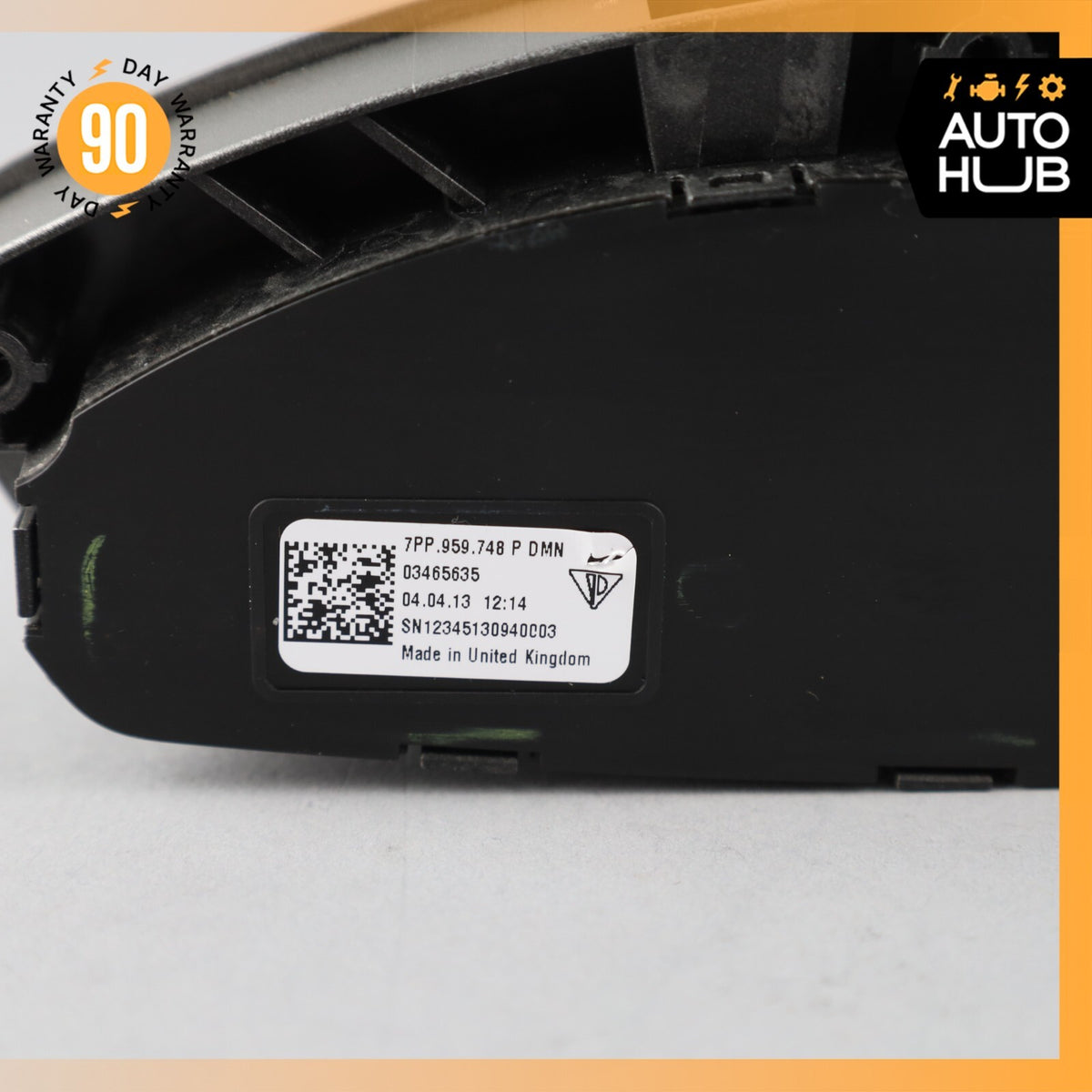11-18 Porsche Cayenne 958 GTS Front Right Side Seat Control Switch OEM 82k - photo 8