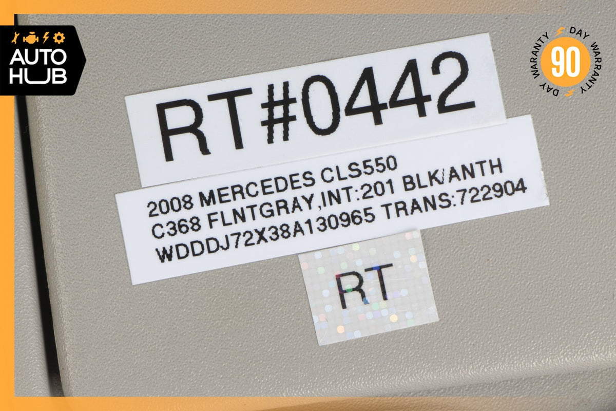 06-11 Mercedes W219 CLS550 CLS500 Front Right Side Sunvisor Sun Visor OEM - photo 11