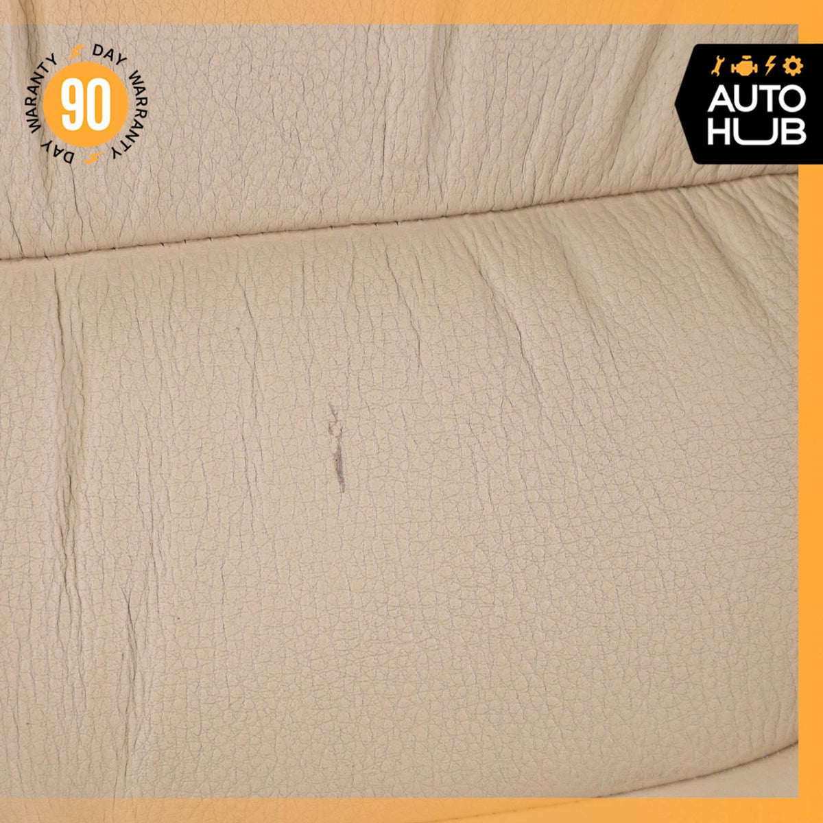 11-18 Porsche Cayenne 958 Front Right Side Seat Upper Cushion Beige OEM - photo 6