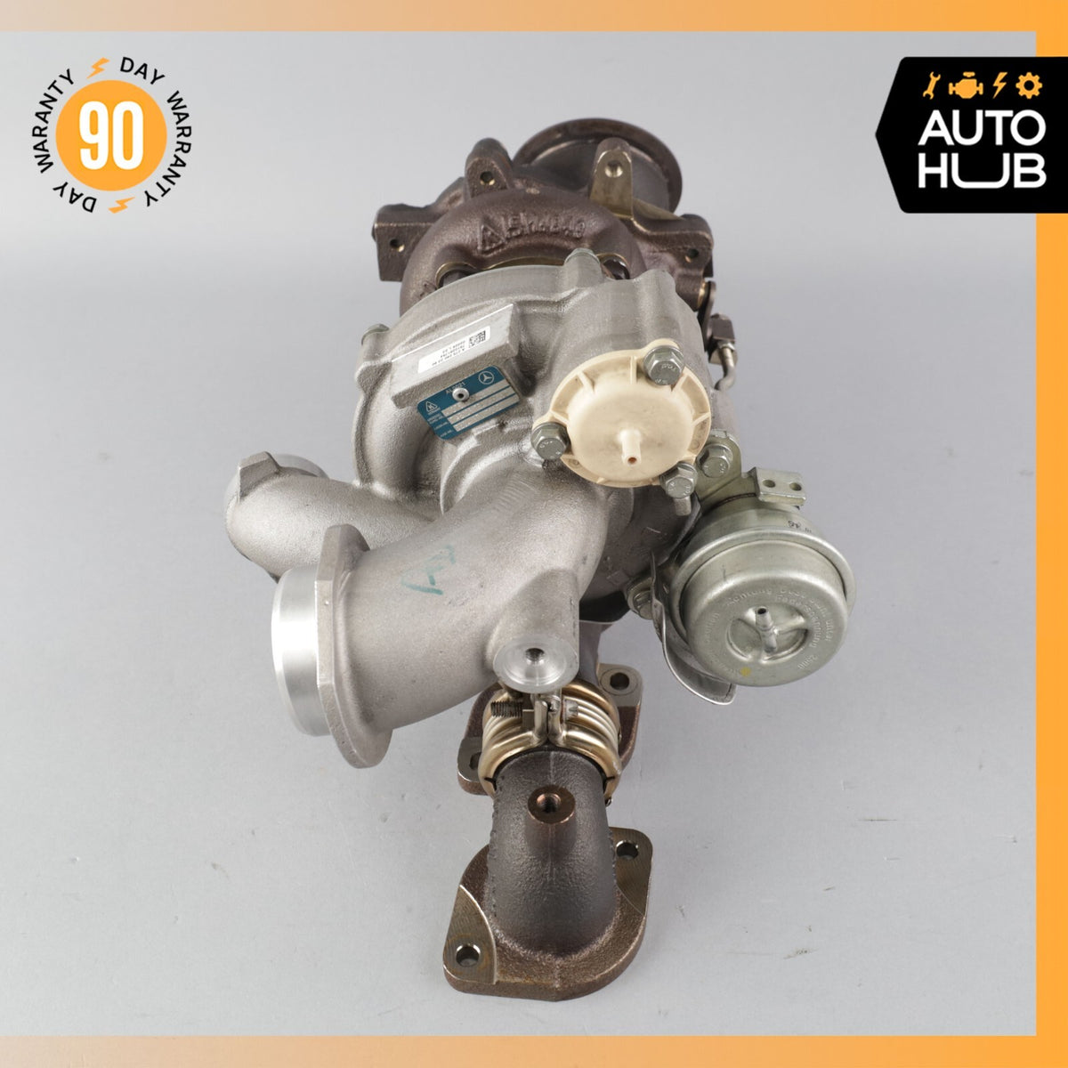 07-17 Mercedes W222 Maybach S600 SL600 Turbocharger Turbo Manifold Left Side OEM - photo 15