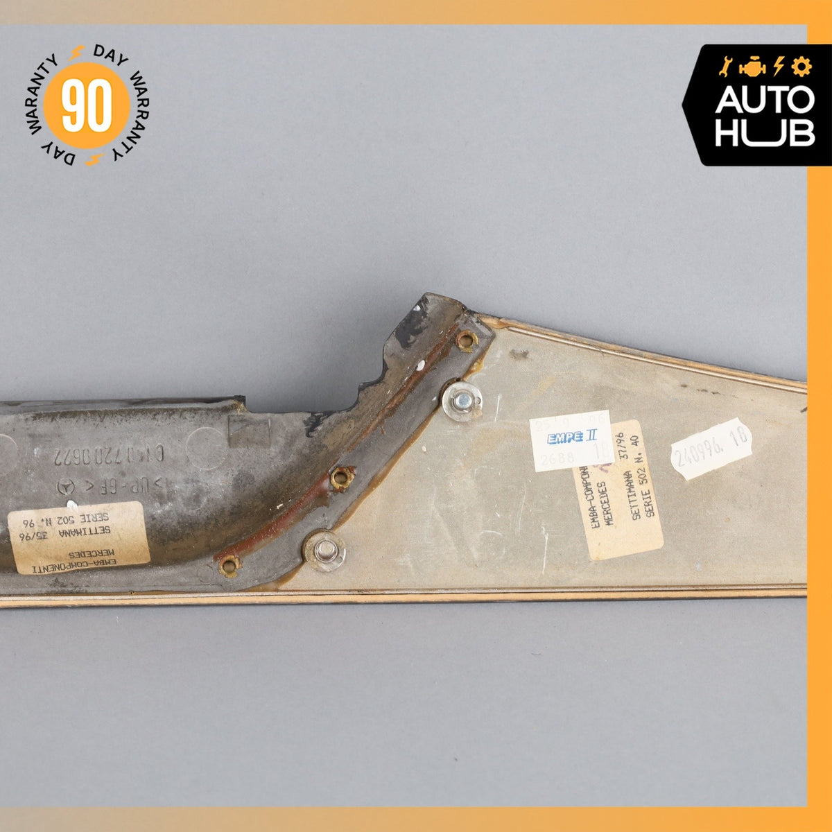 93-99 Mercedes W140 CL600 S500 Coupe Right Passenger Door Panel Trim Wood OEM - photo 13