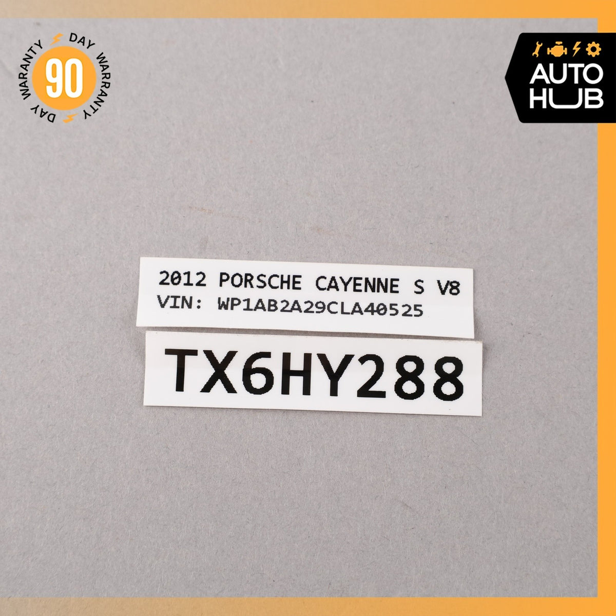 11-16 Porsche Cayenne 958 S 4.8L Oxygen O2 Sensor Lambda 94860613400 OEM - photo 8