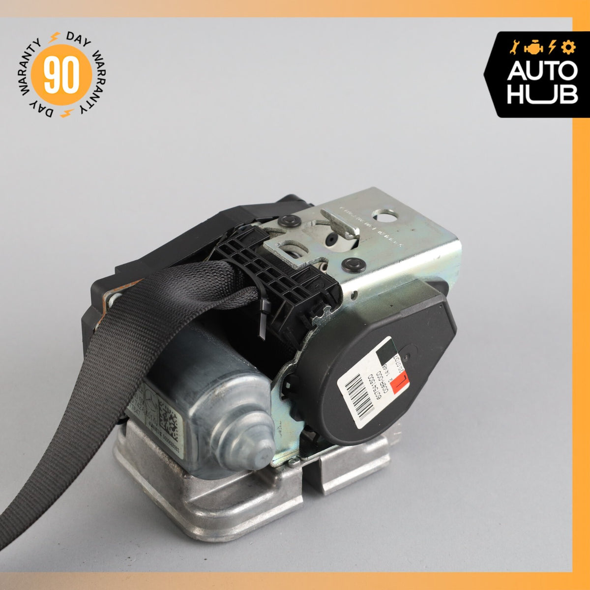 07-09 Mercedes W219 CLS550 E350 E550 Front Left Driver Side Seat Belt Black OEM - photo 11