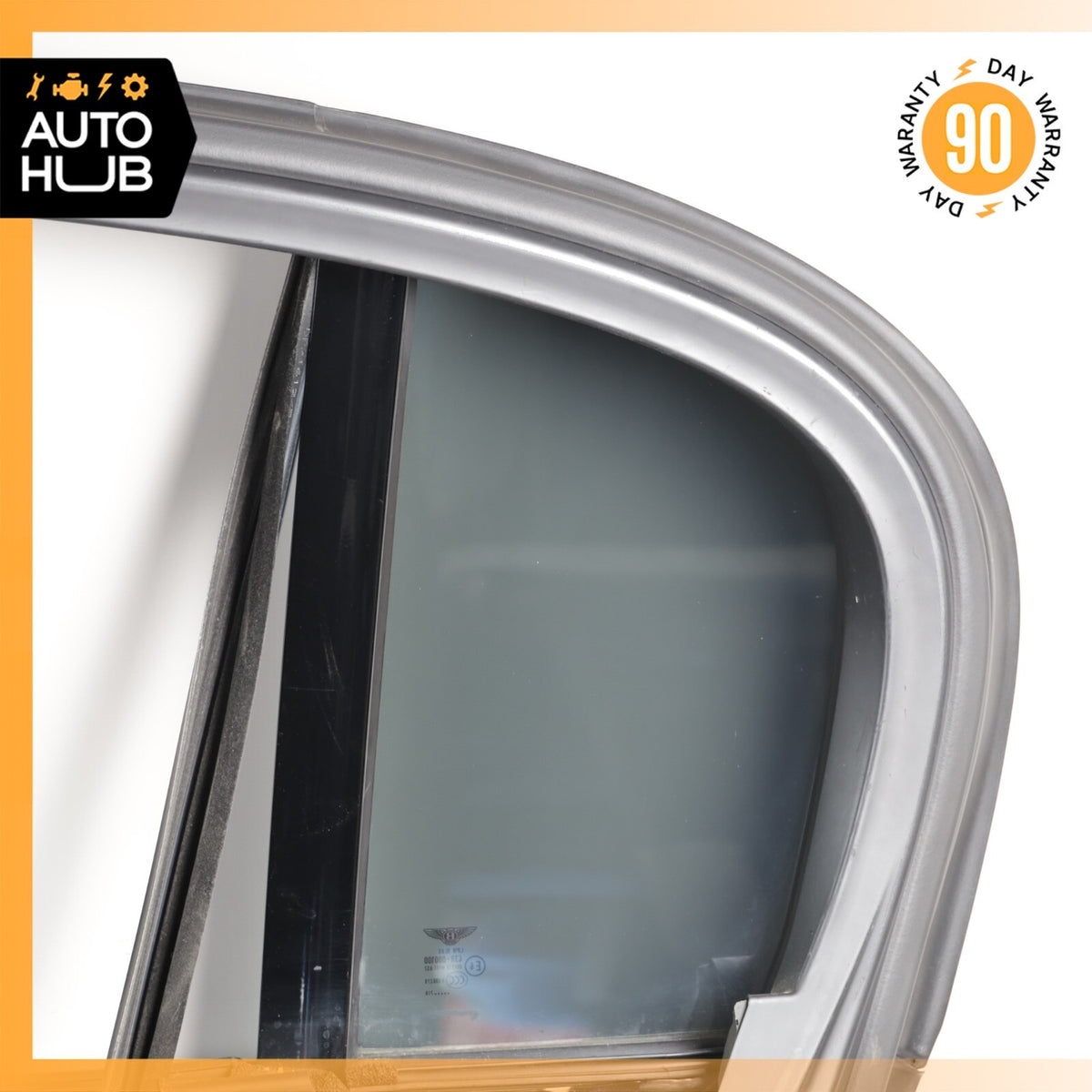 06-13 Bentley Continental Flying Spur Rear Right Side Door Shell Black OEM - photo 17