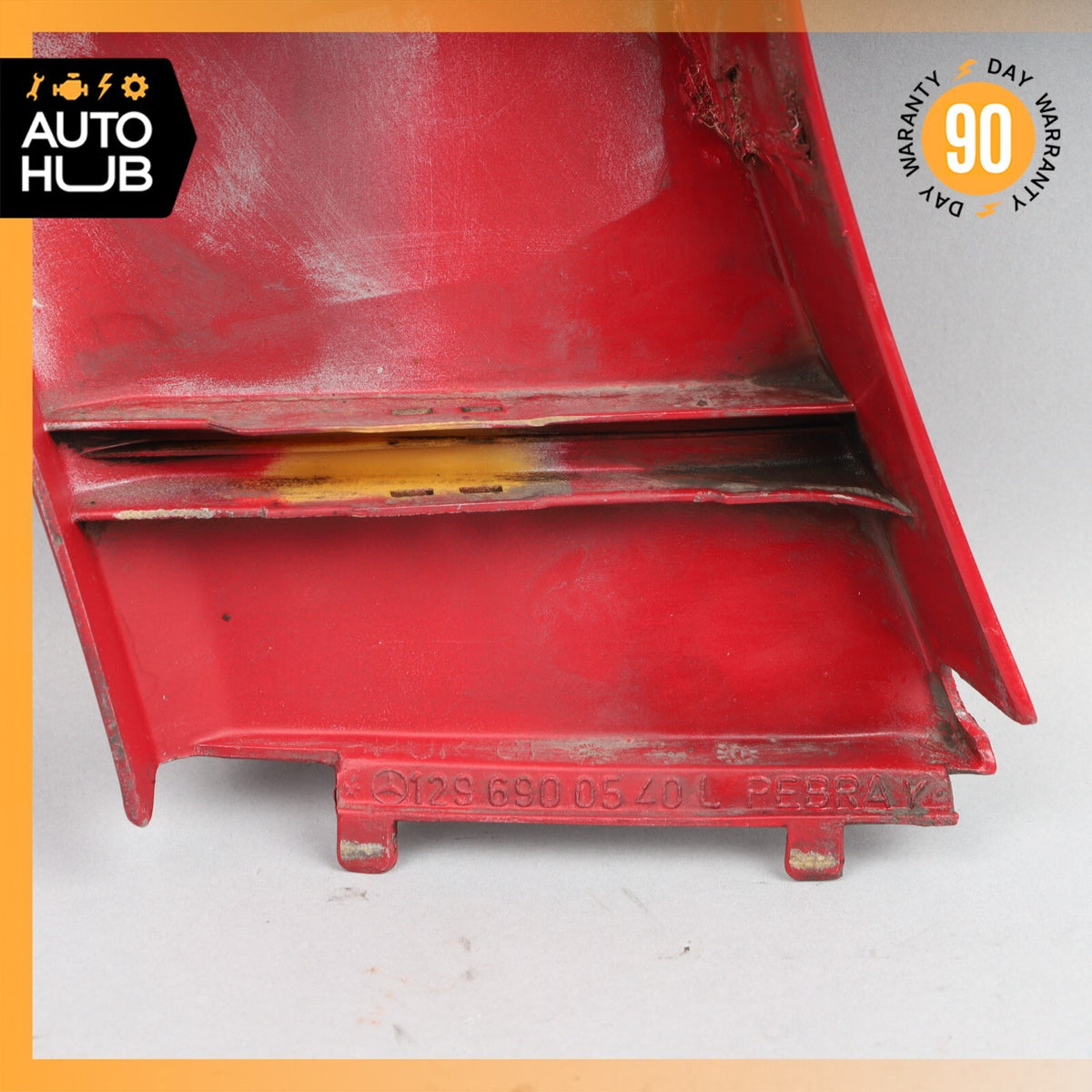 90-02 Mercedes R129 SL500 500SL SL320 Left Driver Side Quarter Panel Trim OEM - photo 10