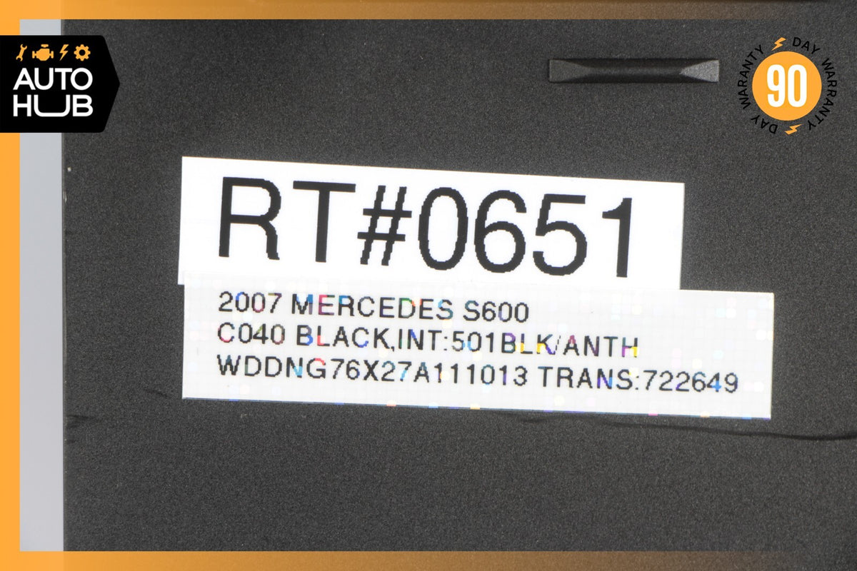 07-10 Mercedes W221 S600 Front Left or Right Seat Contour Control Module OEM - photo 9