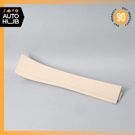 14-22 Maserati Quattroporte Ghibli M157 Dashboard Left Side Cover Trim Beige OEM - photo 1