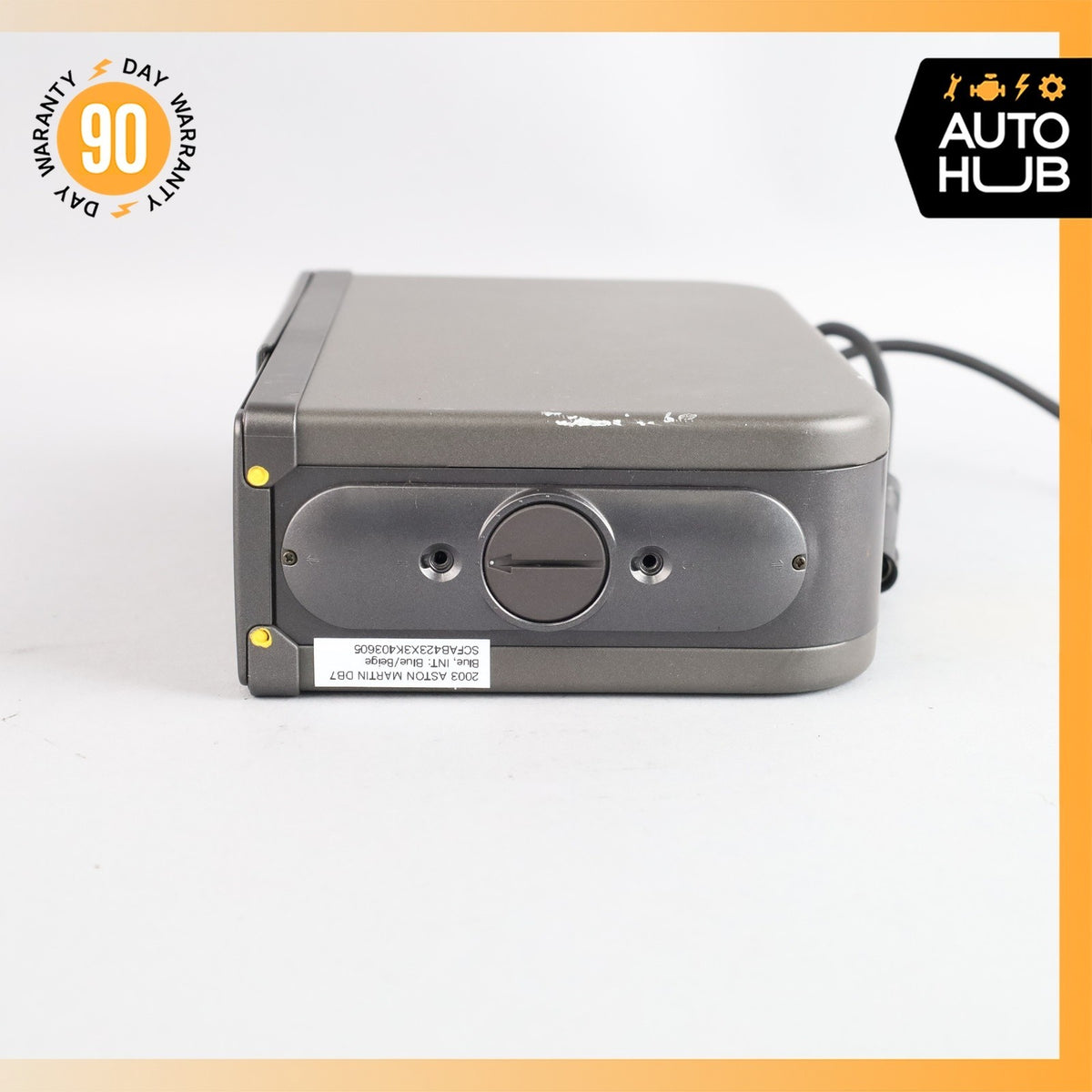 00-04 Aston Martin DB7 Vantage CD Changer 6 Disk Player 37124128AA OEM 38k - photo 8