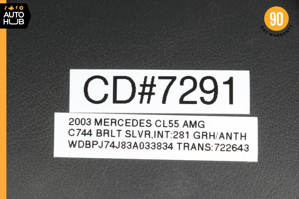 03-06 Mercedes W215 CL55 CL65 Front Left or Right Seat Headrest Head Rest OEM - photo 11
