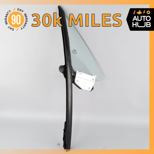 03-17 Bentley Continental GT Front Right Side Door Vent Window Glass OEM 30k - photo 1