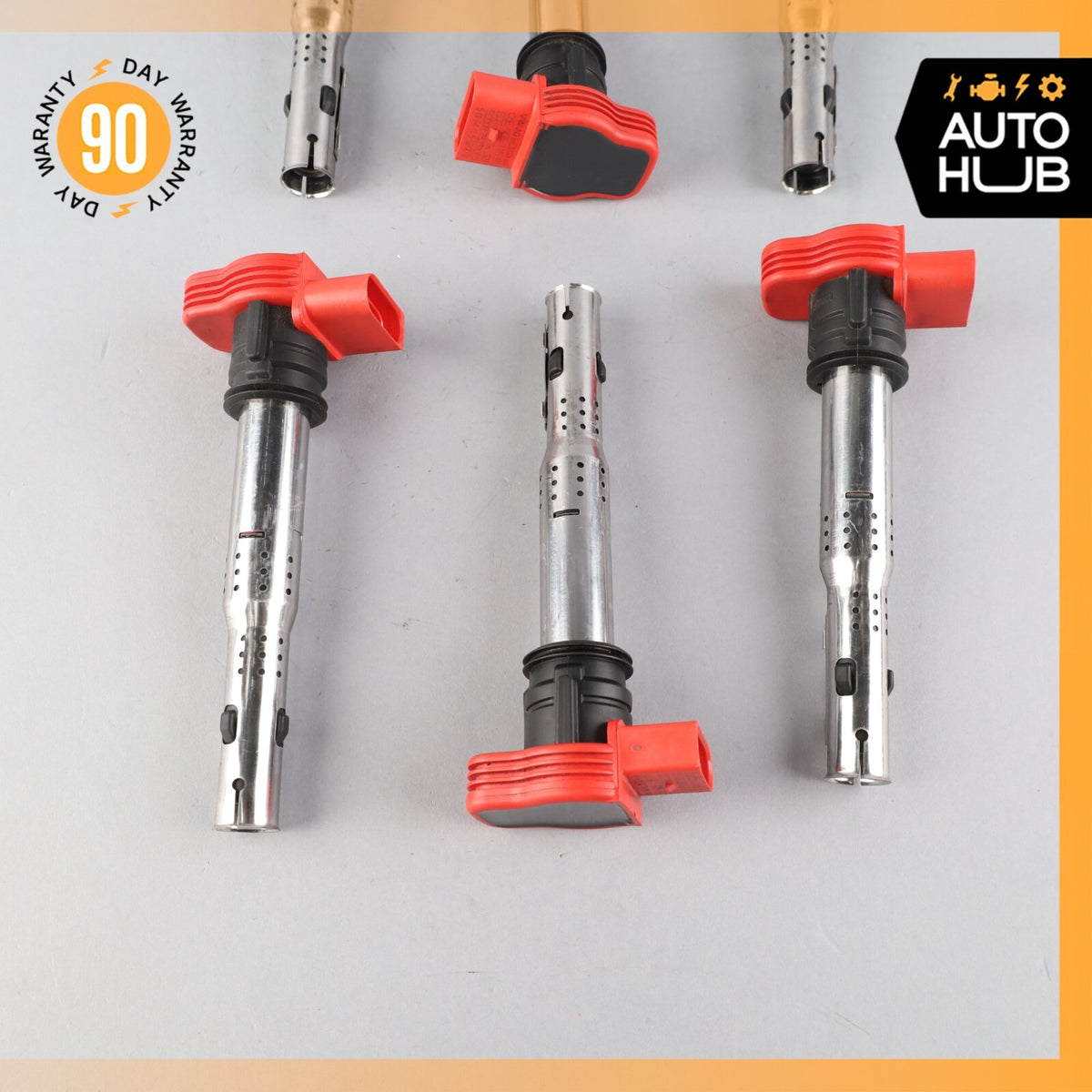 11-18 Porsche Cayenne E-Hybrid 958 / Touareg Ignition Coil Coils Set OEM - photo 4