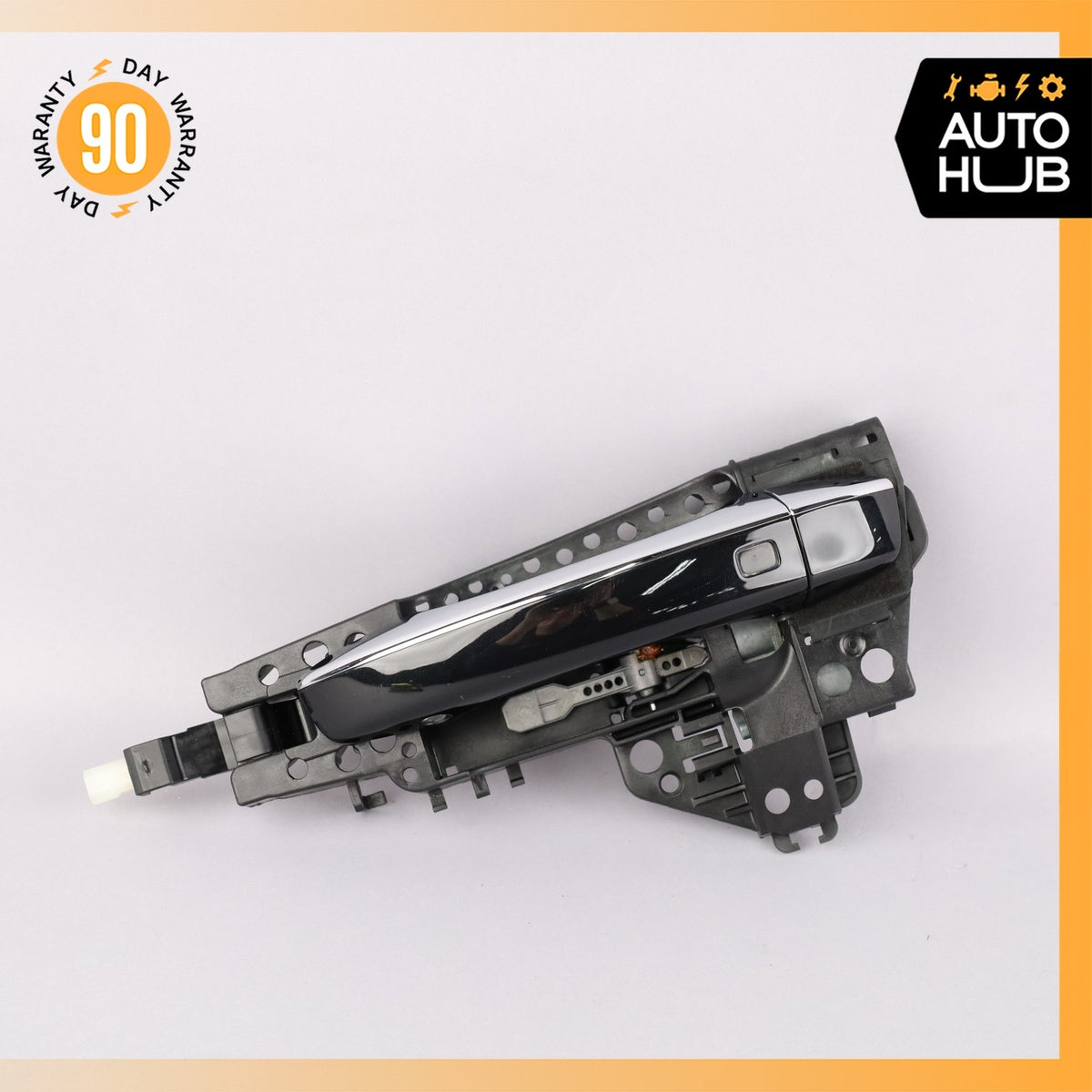 Audi D4 A8L Rear Left Driver Exterior Door Handle Black 4H0839885 OEM - photo 2