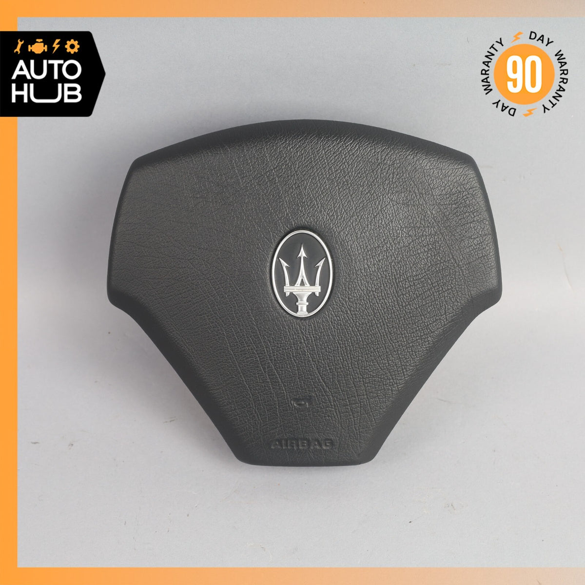 08-19 Maserati GranTurismo M145 Steering Wheel Air Bag Airbag Black 23811300 OEM - photo 1