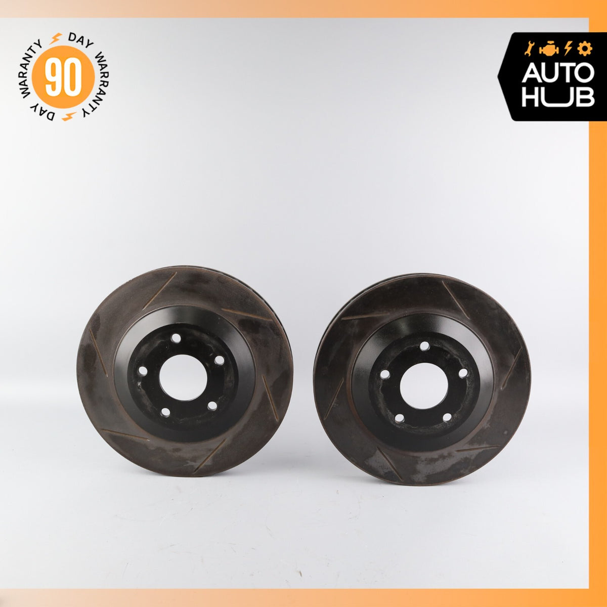 04-13 Cadillac XLR Corvette C6 Front Brake Rotor Disc Set of 2 Set Aftermarket - photo 1