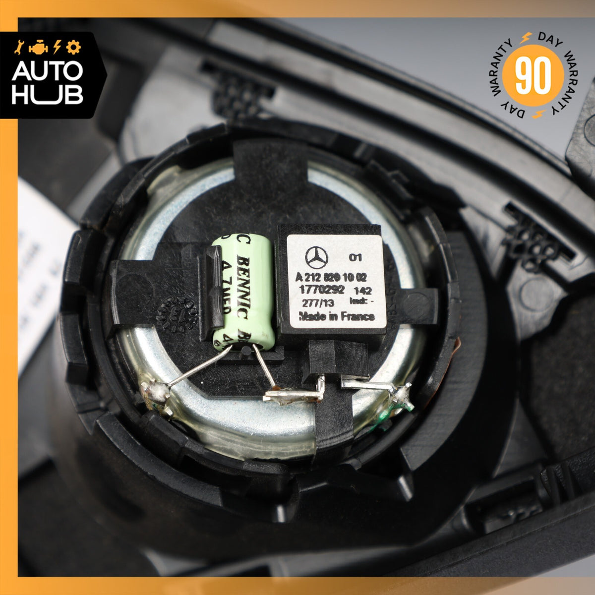 Mercedes W212 E400 E63 AMG Front Left Side Door Panel Tweeter Speaker Cover OEM - photo 10