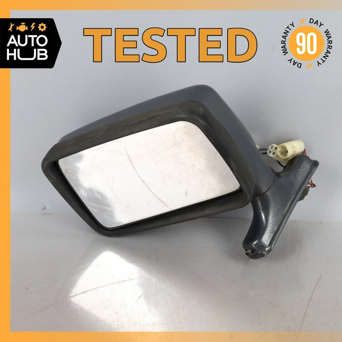 90-95 Bentley Brooklands RR Silver Spirit Left Side Rear View Door Mirror OEM - photo 1