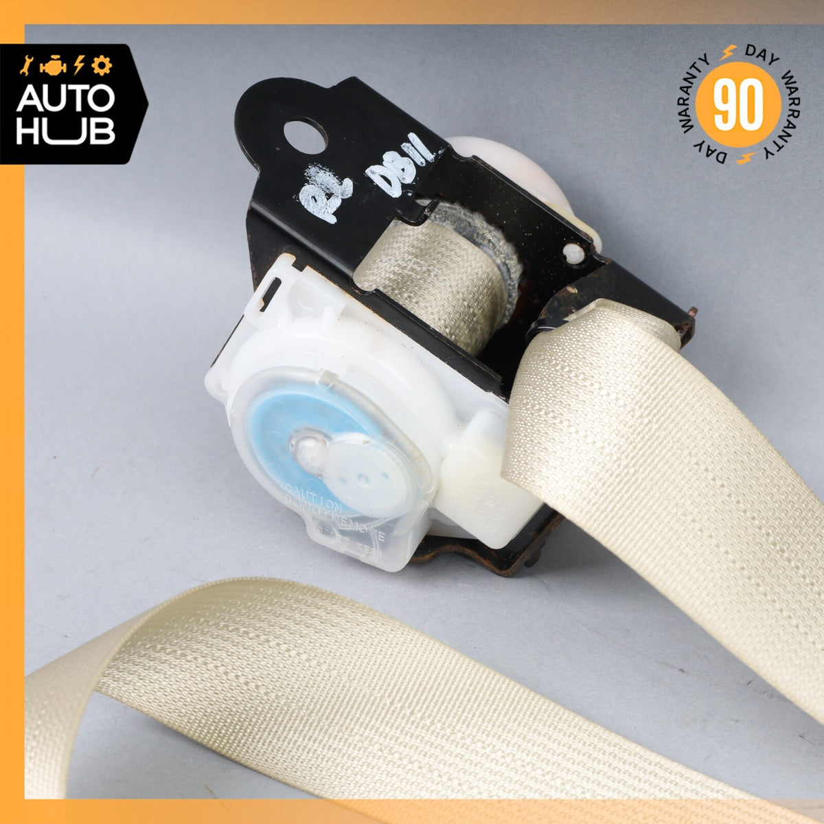 19-23 Aston Martin DB11 Rear Left Driver Side Seat Belt OEM 7k - photo 15