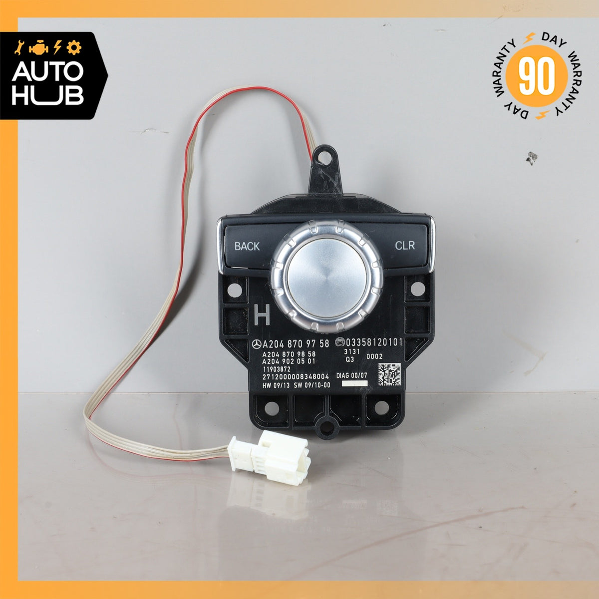 12-15 Mercedes W204 E350 C350 COMAND Controller Knob 2048709758 OEM - photo 1