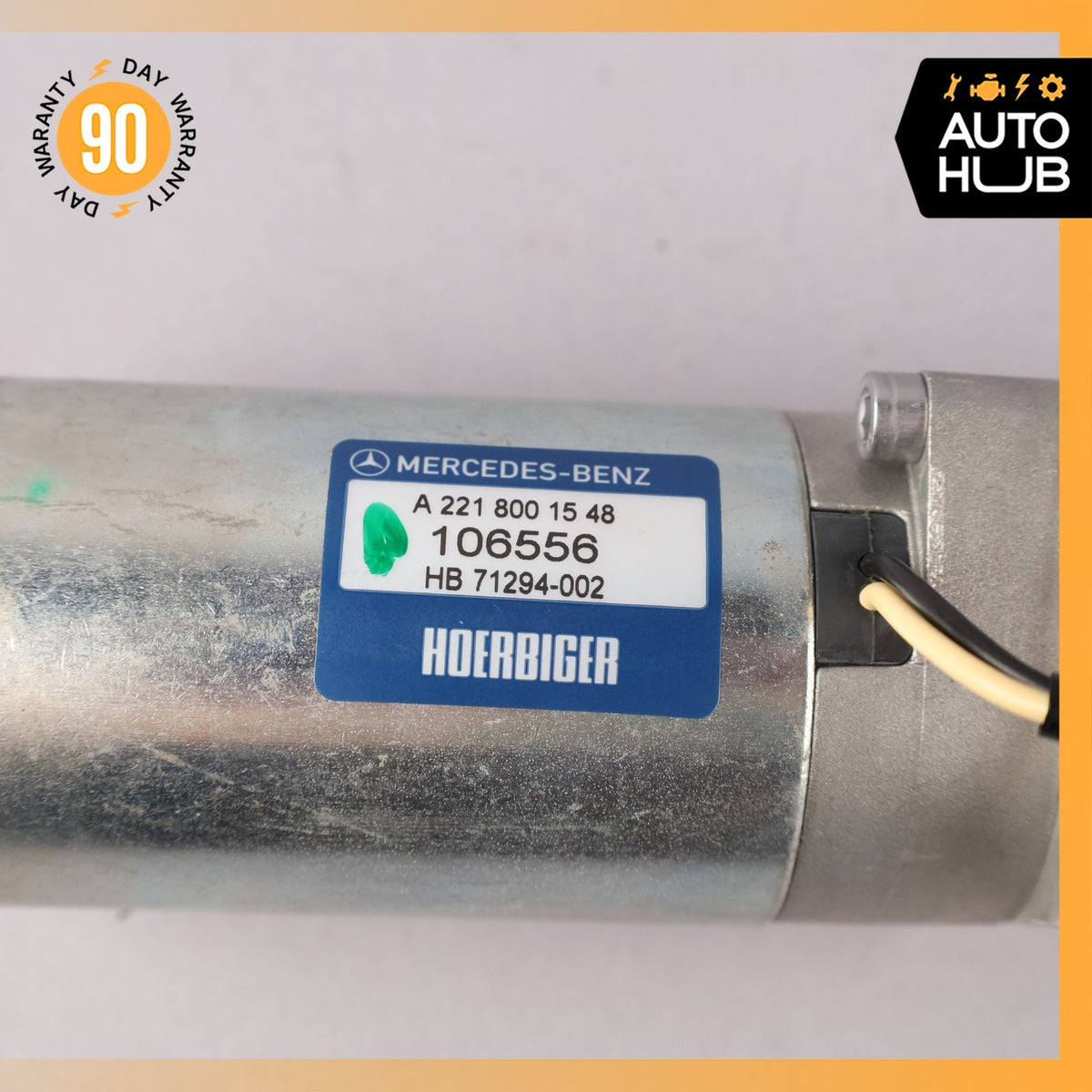 07-13 Mercedes W221 S400 S600 Trunk Lid Locking Hydraulic Pull Down Pump w/ Case - photo 21