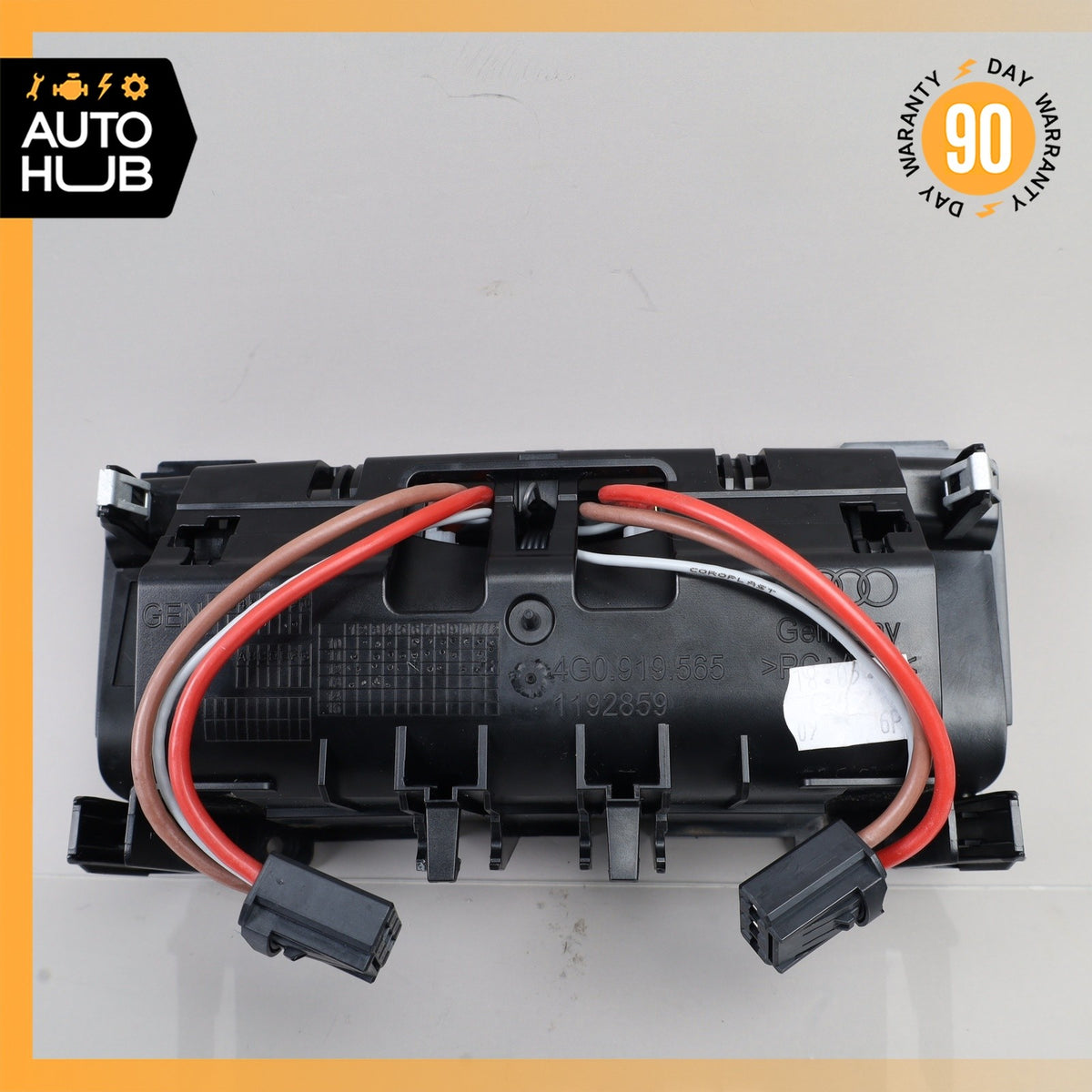 Audi C7 S6 A6 Rear Center Console Outlet Socket Storage Trim OEM 51k - photo 8