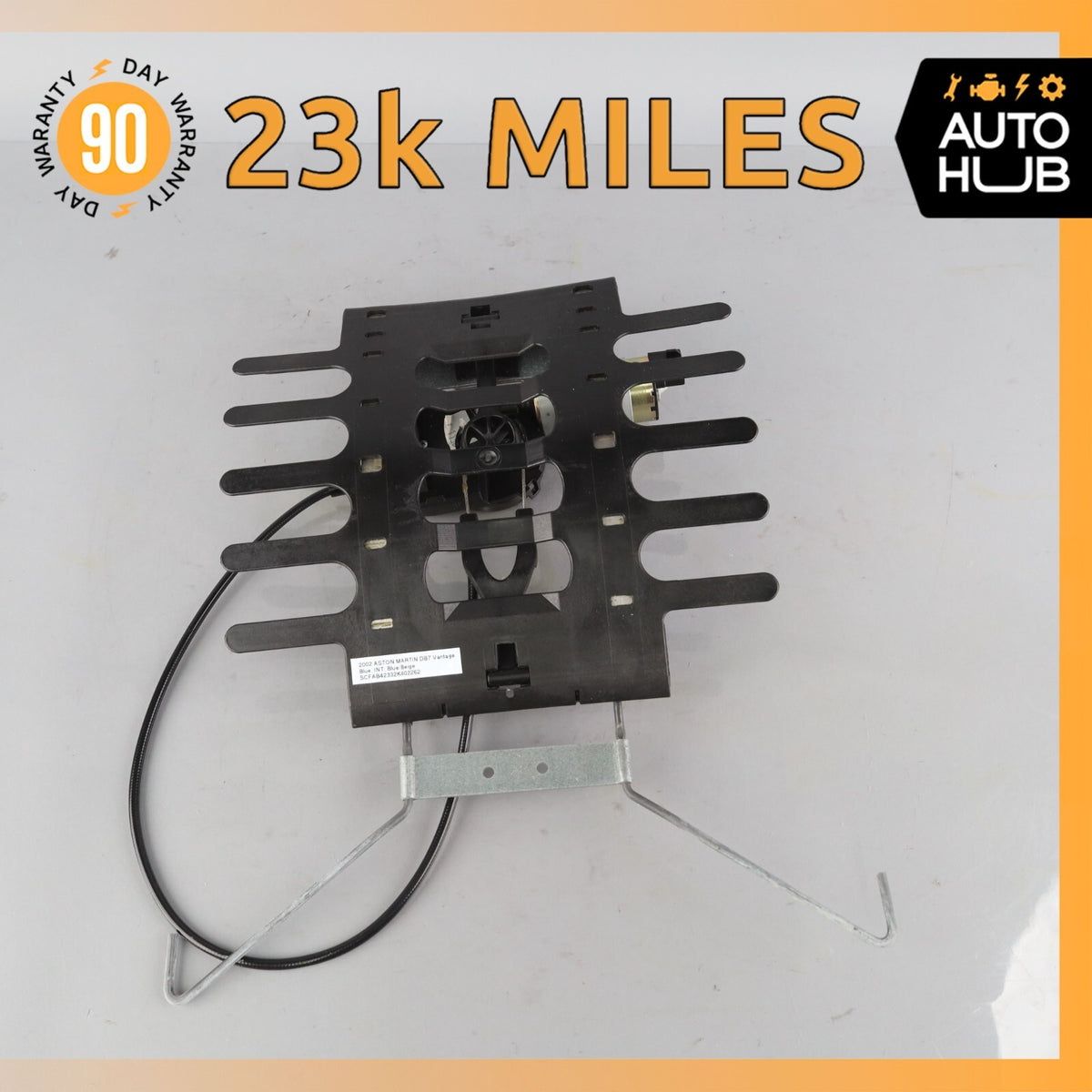 00-04 Aston Martin DB7 Front Right or Left Seat Lumbar Adjustment Device OEM 23k - photo 1