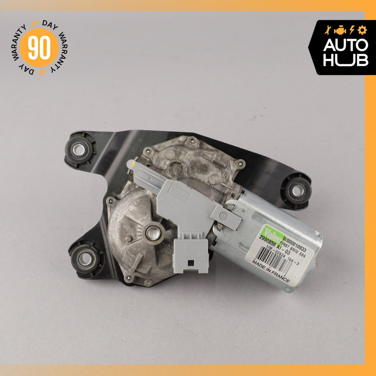 13-15 BMW E84 X1 Rear Glass Windshield Wiper Motor OEM 48k - photo 2