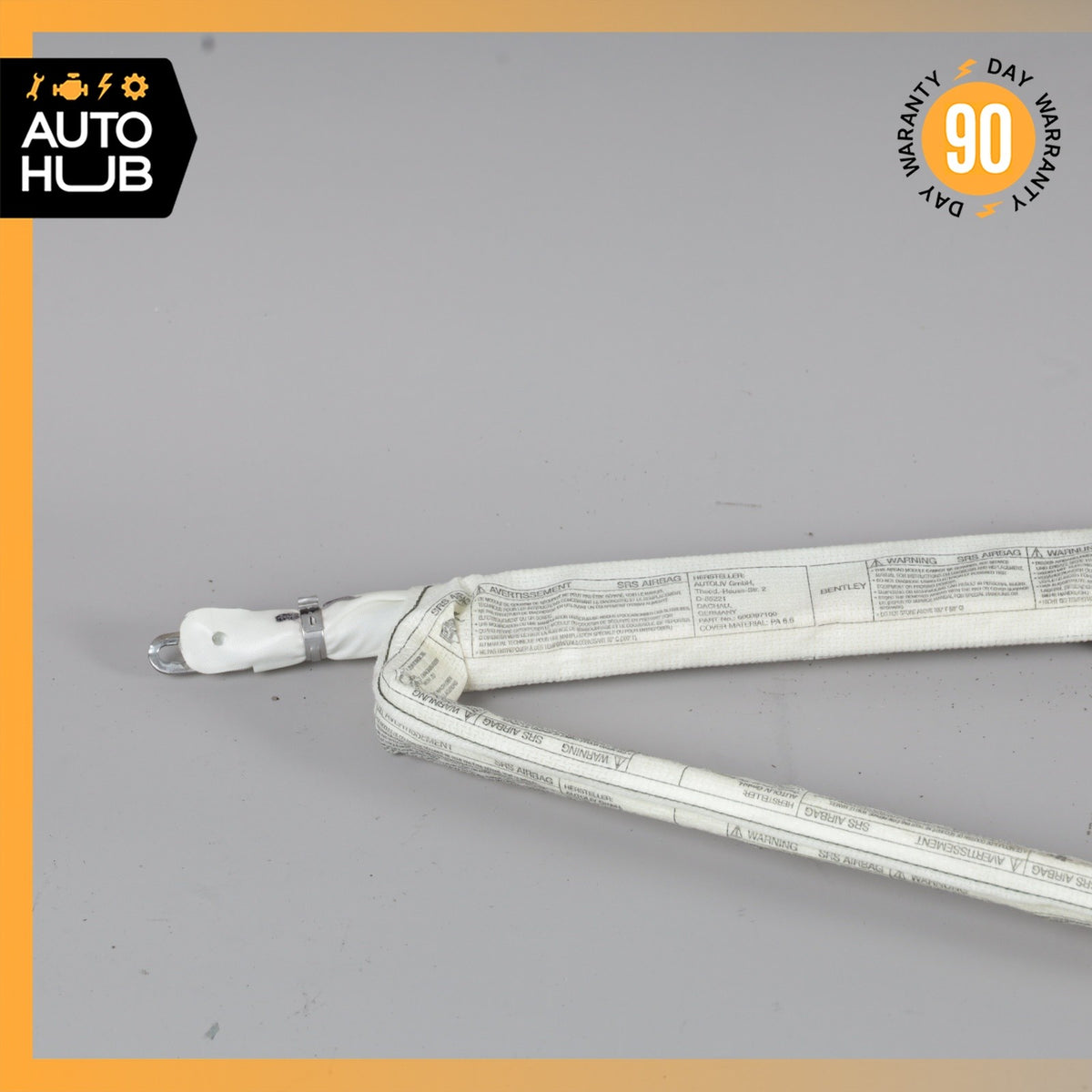 03-10 Bentley Continental GT Coupe Roof Curtain Airbag Air Bag Right Side OEM - photo 2