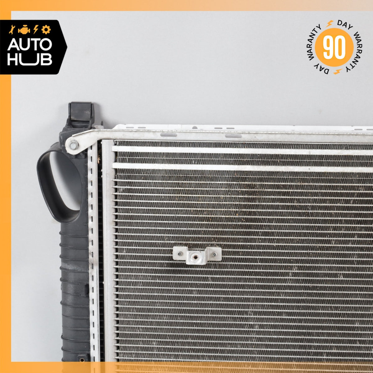 03-06 Mercedes R230 SL500 Engine Cooling Radiator AC A/C Condenser OEM - photo 13