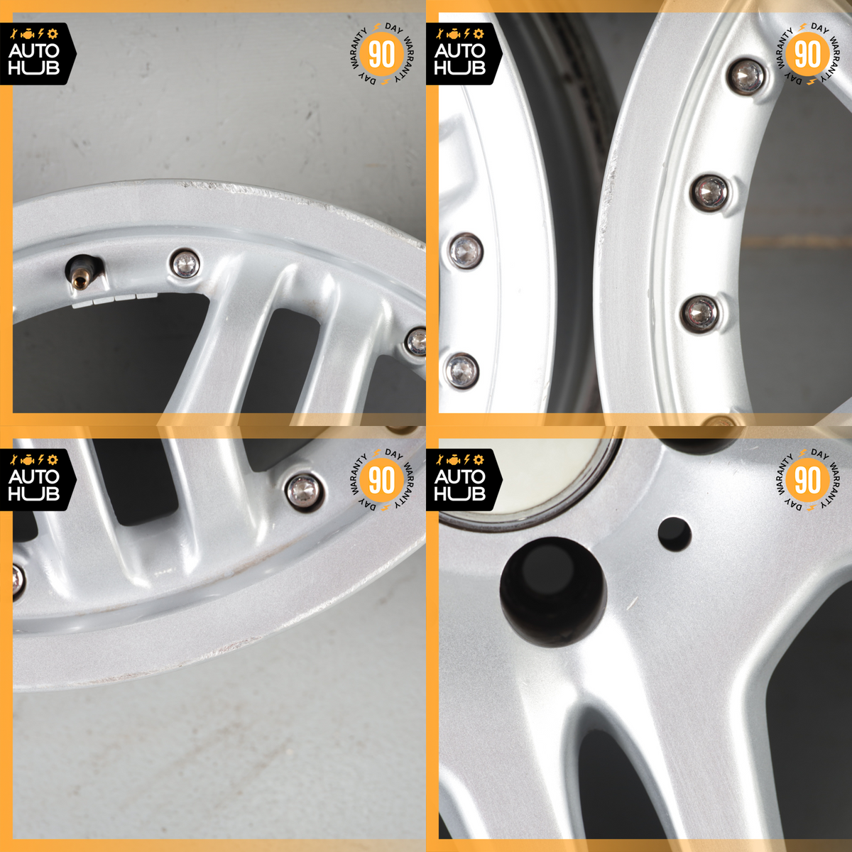 Mercedes R170 SLK230 SLK320 8 x 17 17" Wheel Rim Rims Set of 4 Aftermarket - photo 17