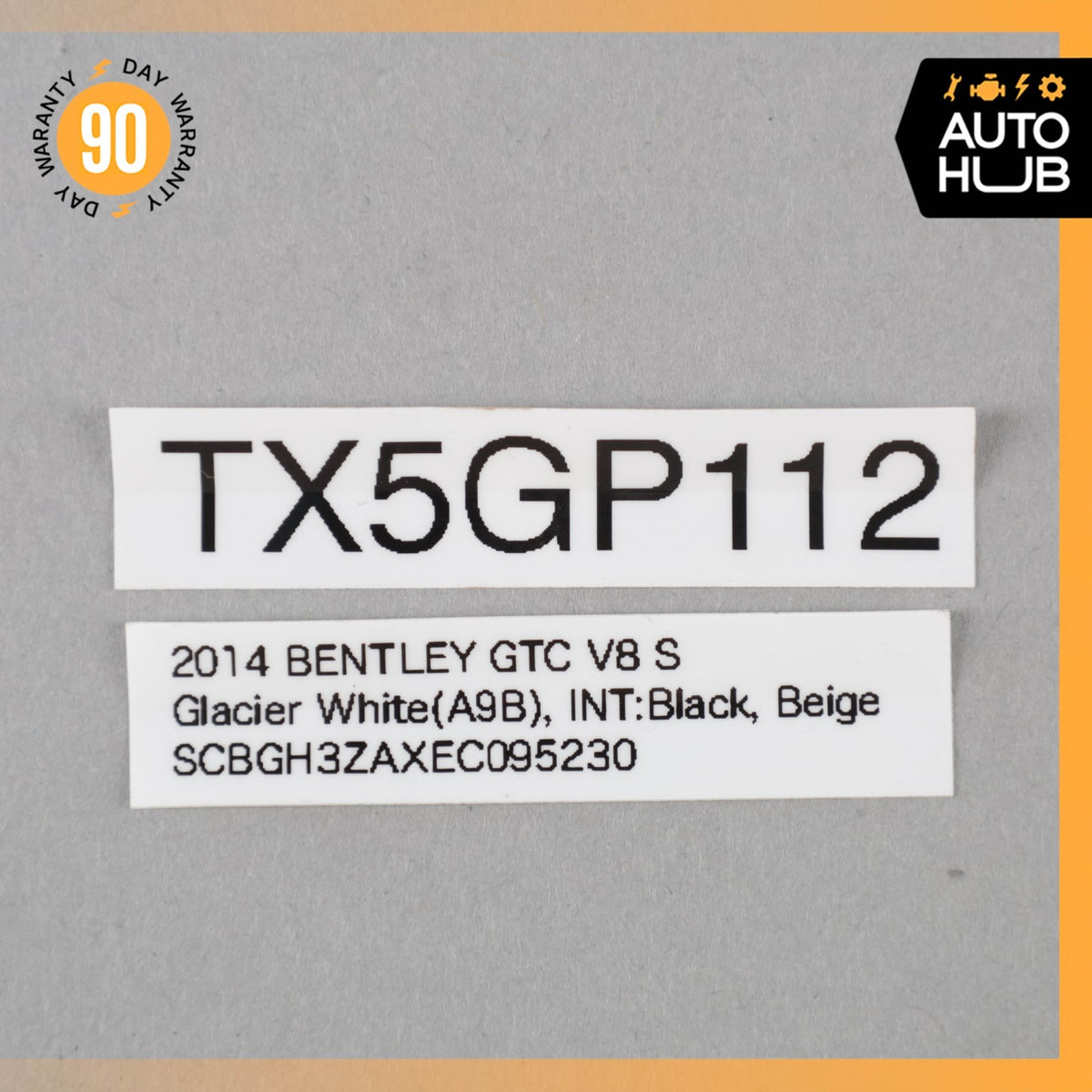 12-18 Bentley Continental GTC GT Center Dashboard Analog Clock OEM 49k - photo 11