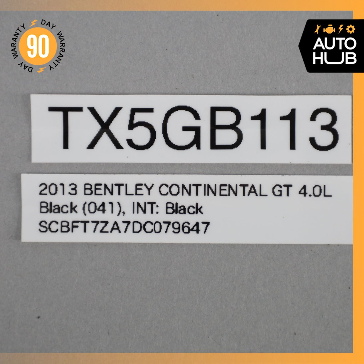 12-17 Bentley Continental GT Rear Right Interior Door Panel Armrest OEM 73k - photo 24