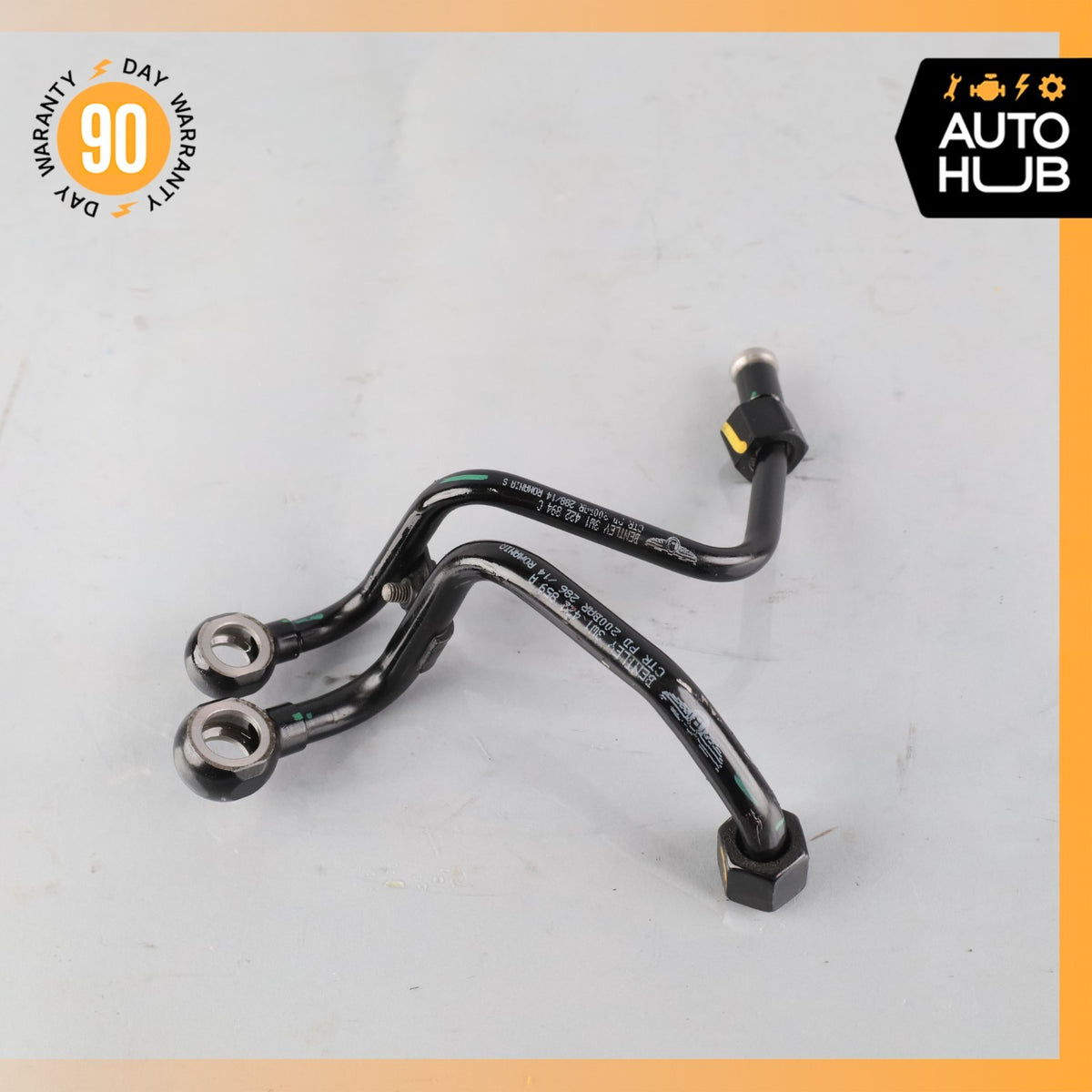03-18 Bentley Continental GT GTC High Pressure Power Steering Hose Set OEM - photo 6