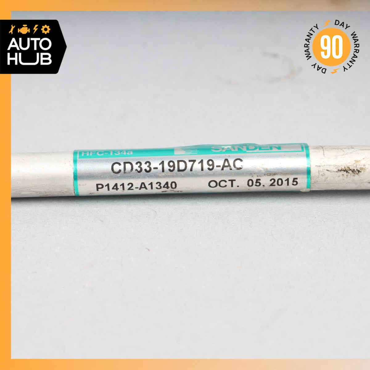 Aston Martin DB9 A/C Air Conditioning Line Pipe Hose CD3319D719AC OEM - photo 13