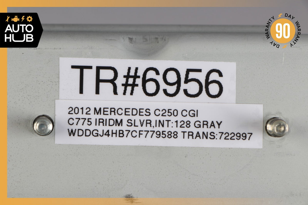 10-17 Mercedes W204 C250 E550 Coupe Quarter Airbag Air Bag Rear Right Side OEM - photo 10