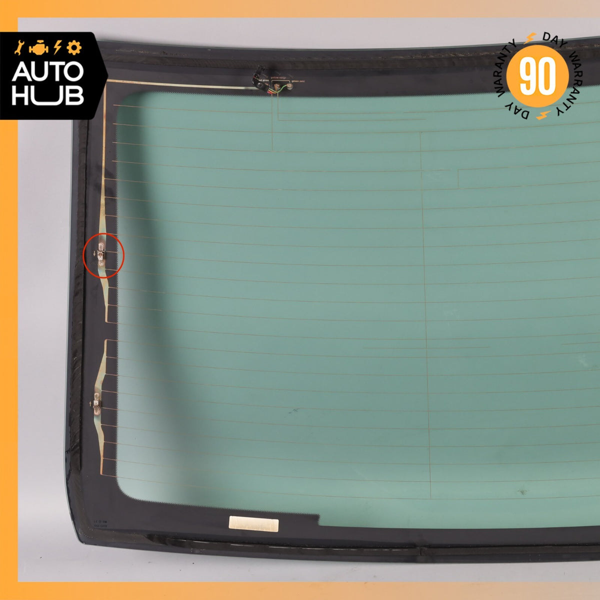 10-16 Mercedes W212 E400 E350 E250 Sedan Rear Windshield Window Glass OEM - photo 11