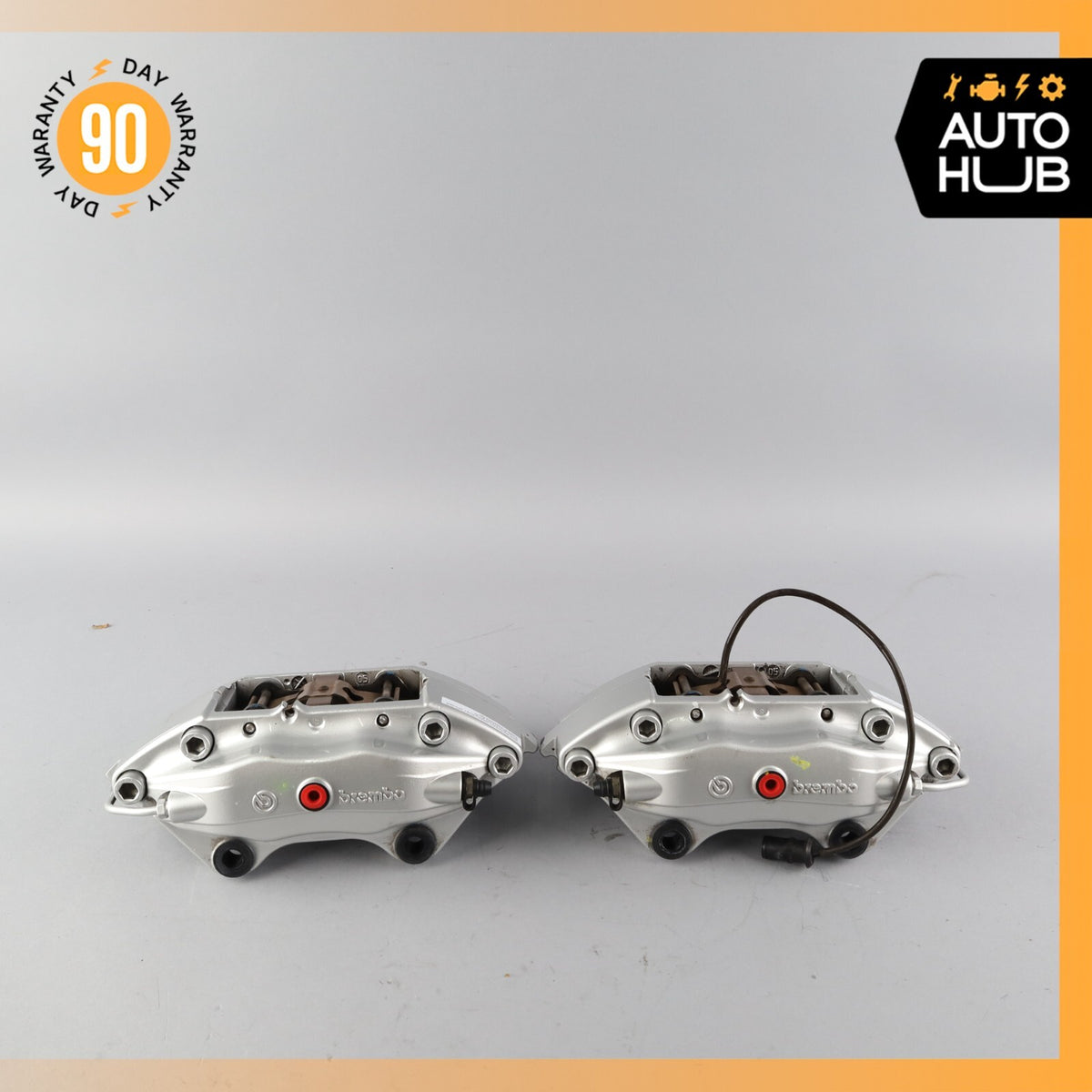 Maserati M138 GranSport 4200 Front Left & Right Brake Caliper Calipers Set OEM - photo 8