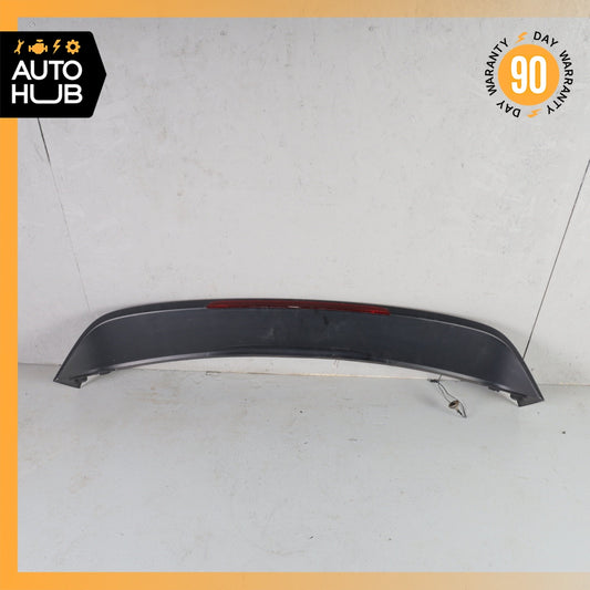 15-18 Porsche Cayenne 958 Trunk Lid Molding Trim Spoiler Wing Black OEM - photo 1
