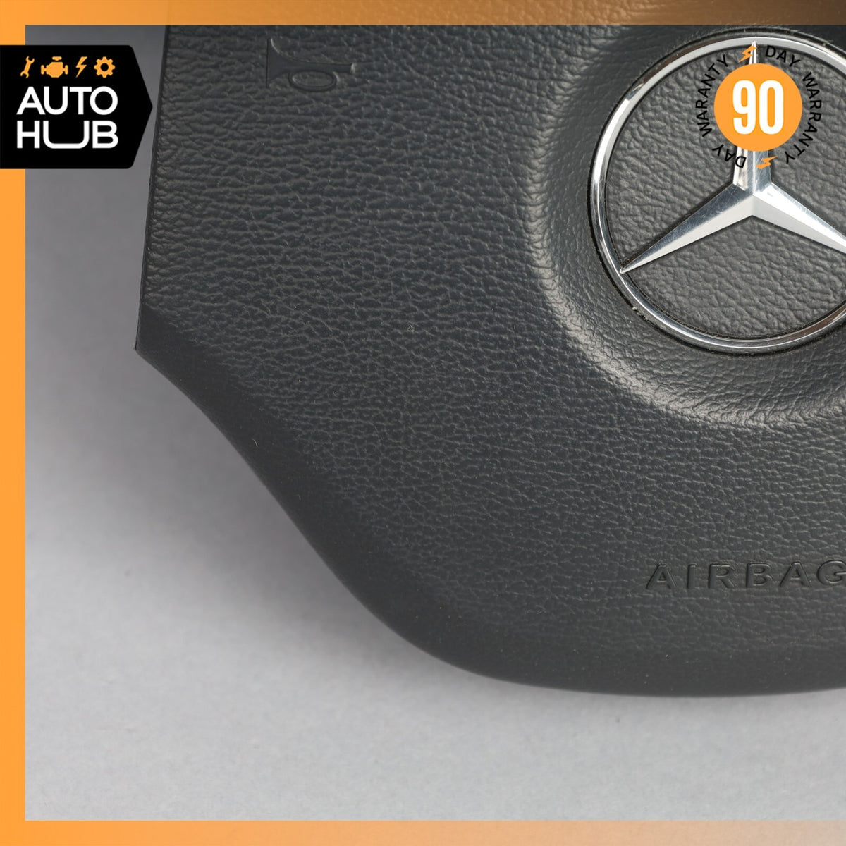 06-08 Mercedes X164 GL450 R350 ML350 Driver Steering Wheel Airbag Black OEM - photo 5