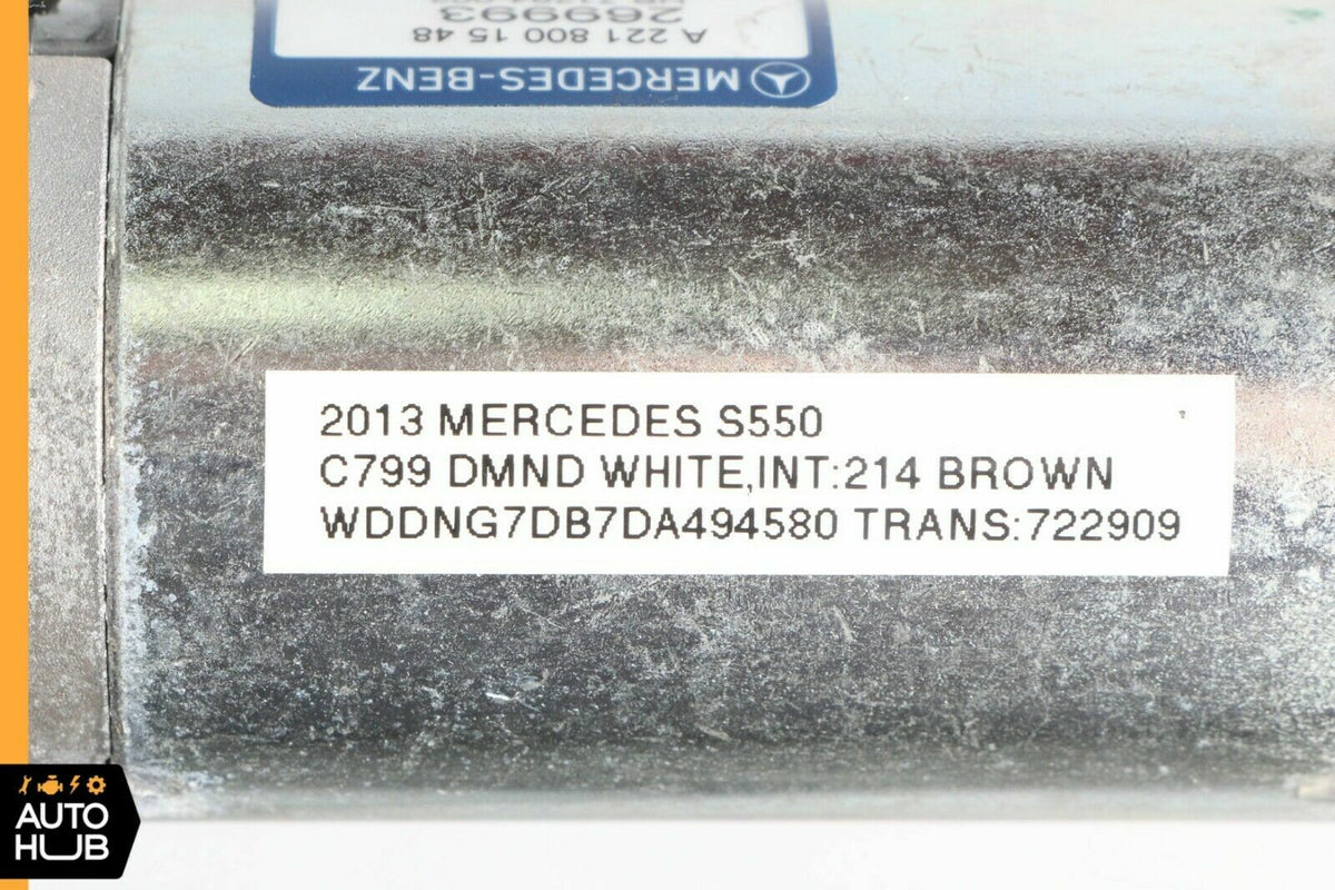 07-13 Mercedes W221 S550 S400 Trunk Lid Locking Hydraulic Pull Down Pump OEM - photo 12