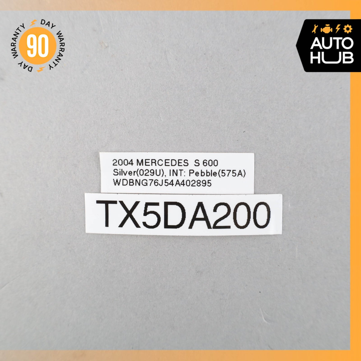 Mercedes W220 S600 CL55 AMG SL500 Auxiliary AUX Circulation Water Pump OEM - photo 9