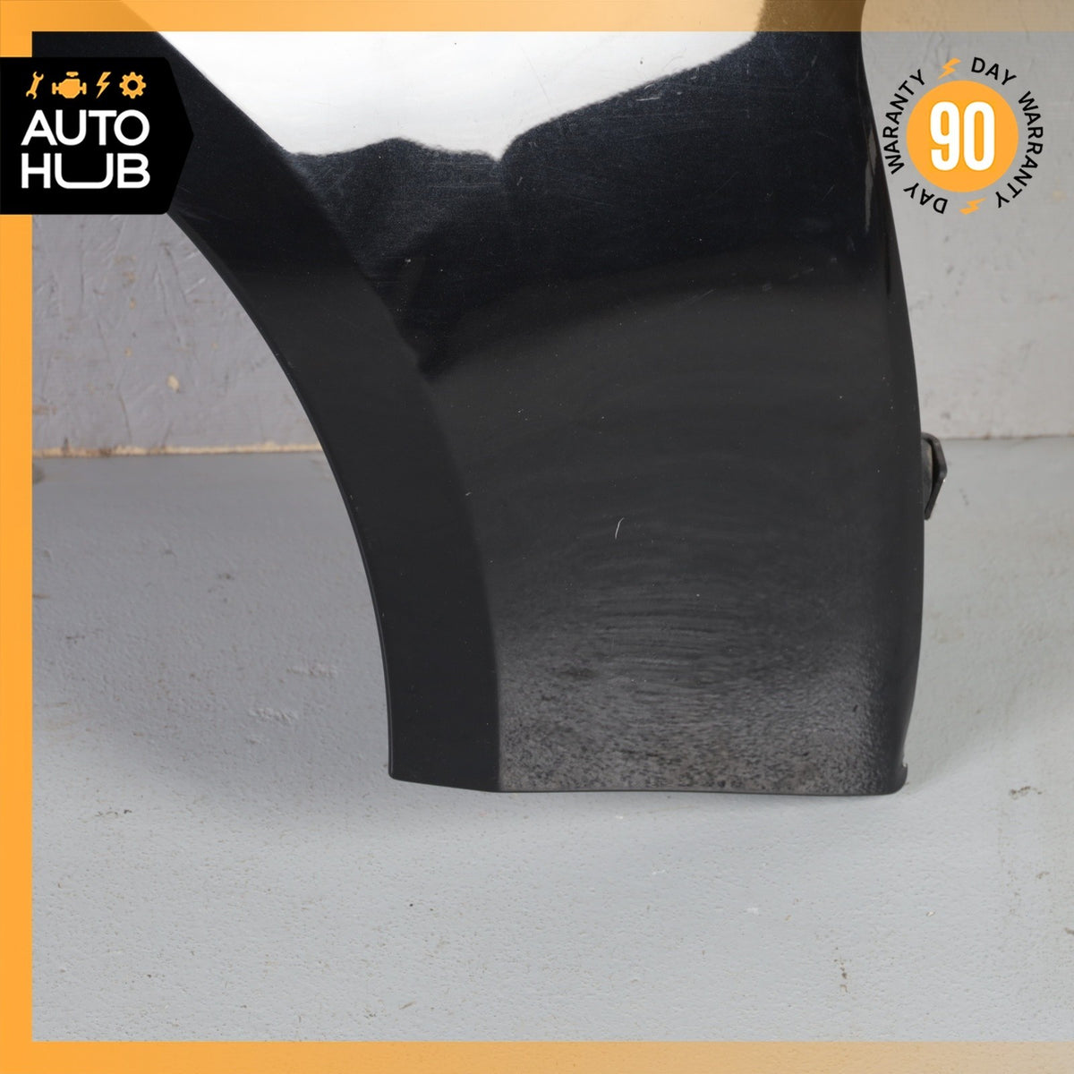 11-18 Audi D4 A8L S8 Right Passenger Side Fender Wing Panel Black OEM - photo 2