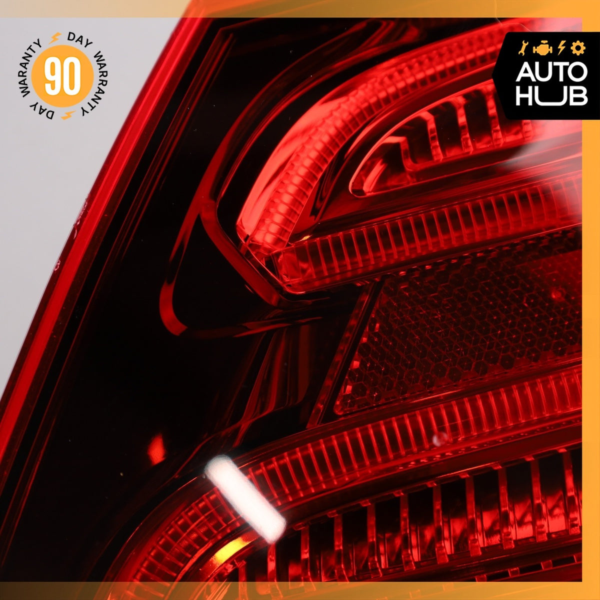 14-16 Mercedes W212 E350 E400 Sedan LED Tail Light Lamp Inner Right Side OEM - photo 6