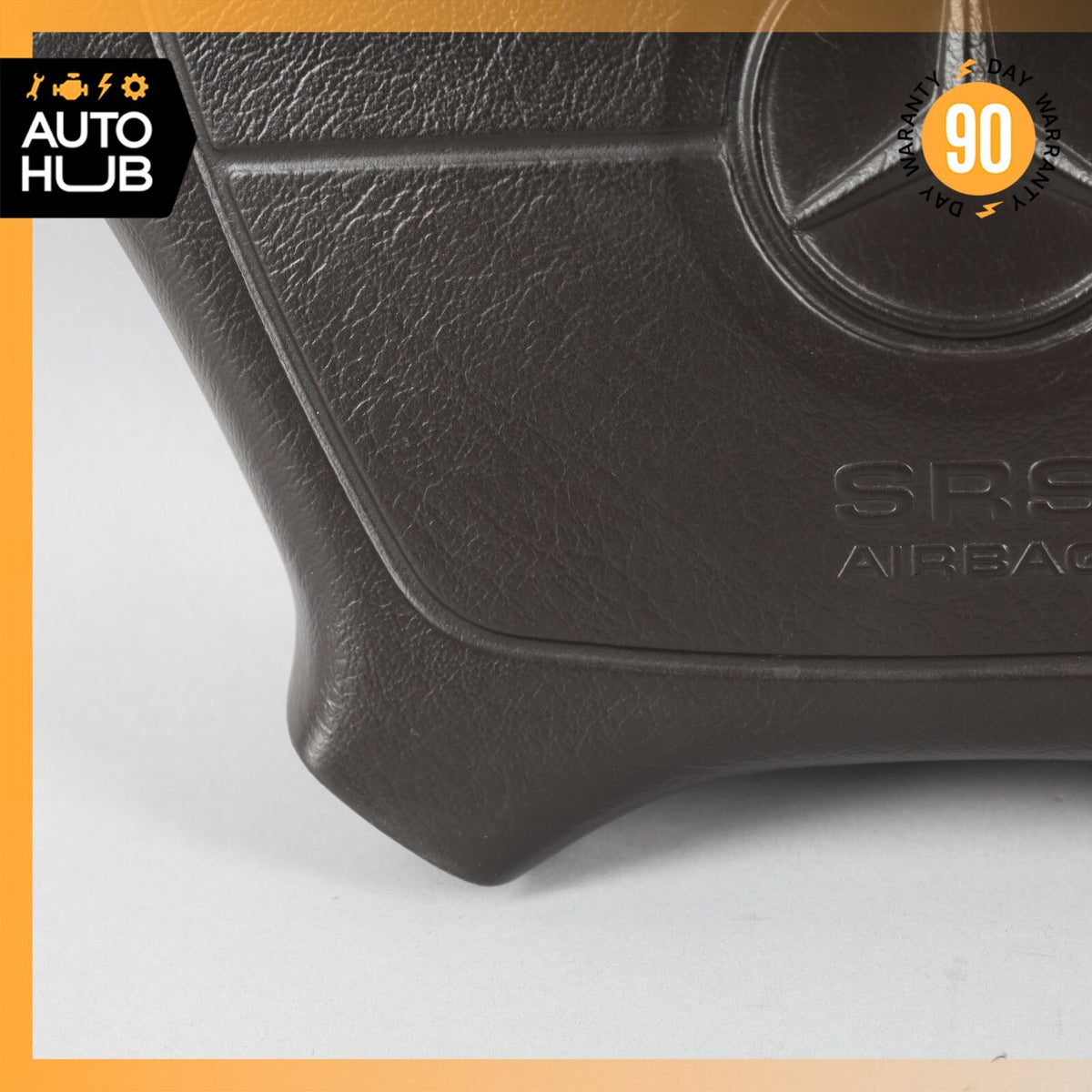 92-98 Mercedes R129 300SL SL320 Driver Steering Wheel Airbag Air Bag Brown OEM - photo 5