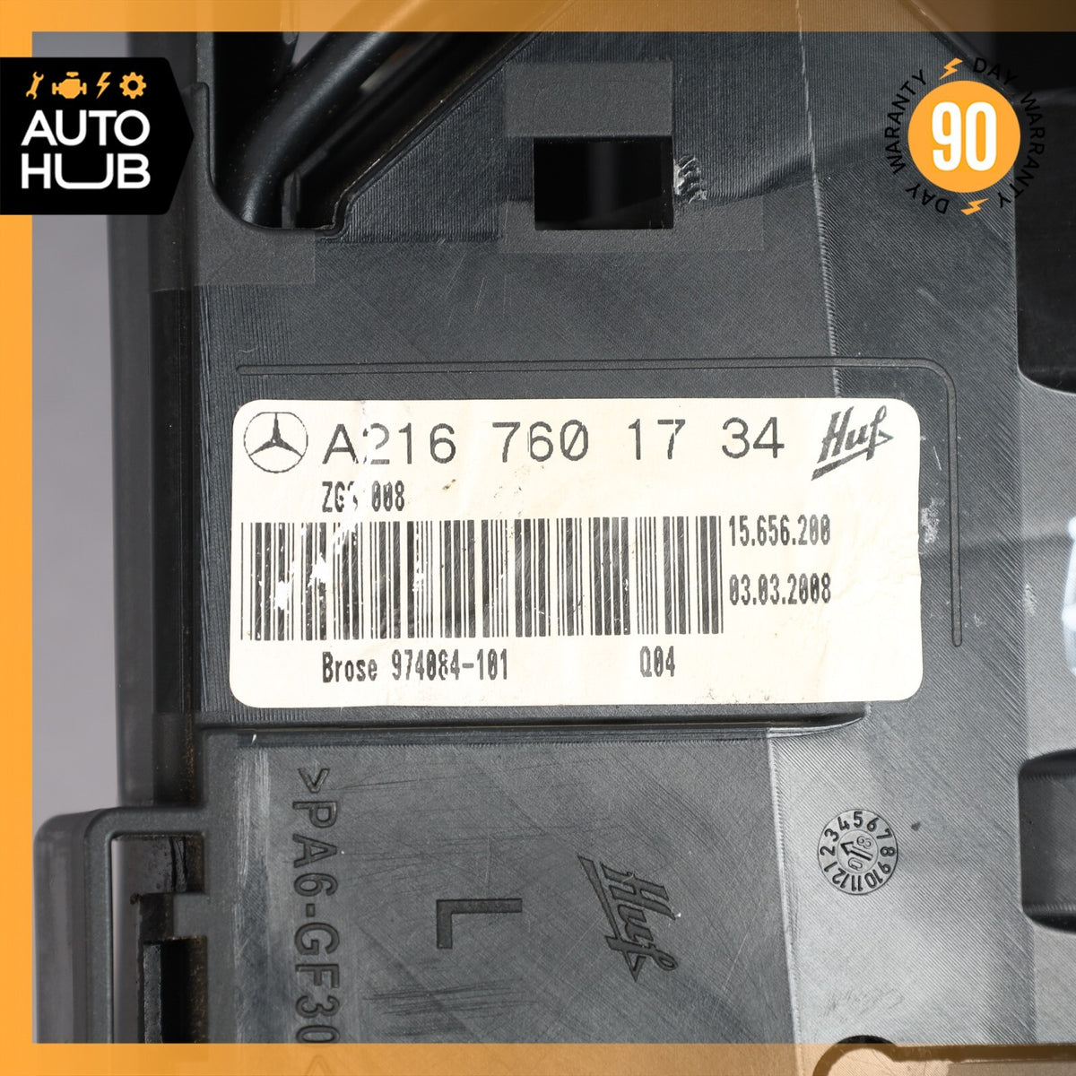 07-14 Mercedes W216 CL550 CL63 AMG Left Driver Door Handle Keyless Go OEM - photo 11