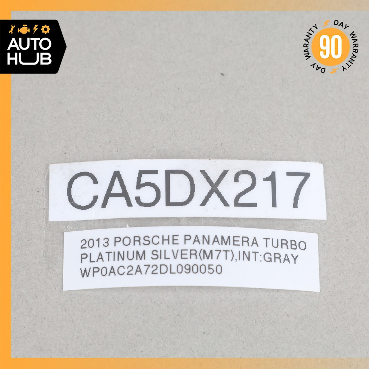 Porsche Panamera 970 Acceleration Speed Crash Sensor 97060611100 OEM - photo 3